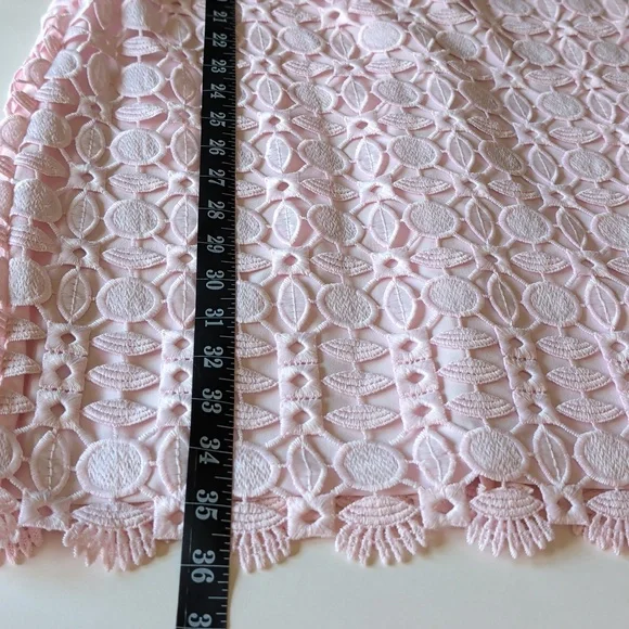 Lauren, Ralph Lauren Pink Lace Sheeth Sleeveless Cocktail Dress. Sz 10 - Picture 5 of 7